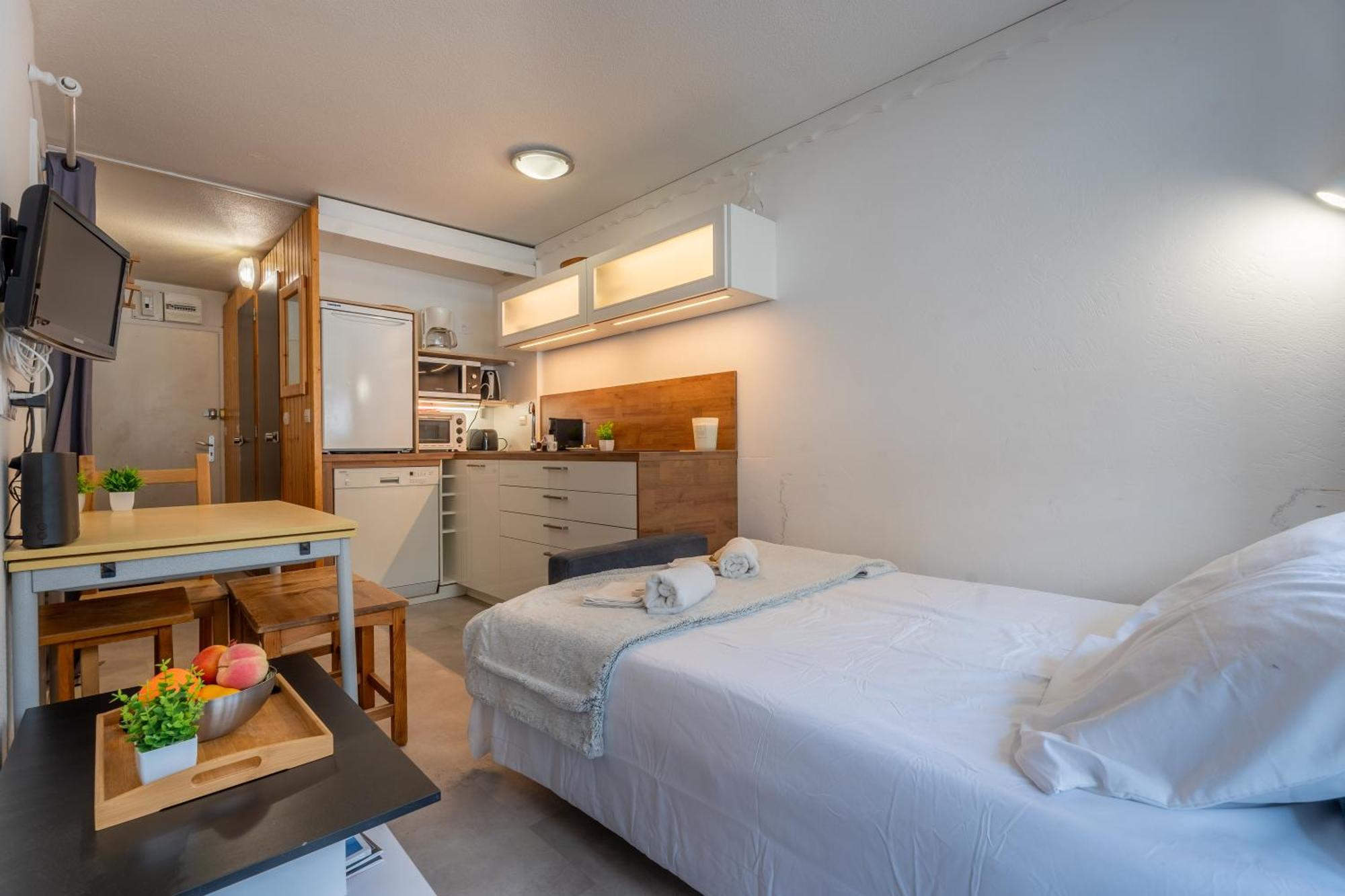 Apartment In-out - Heart Of Superb Apartment, Wifi 524 Val Thorens